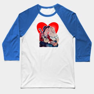 valentines day with heart in love Baseball T-Shirt